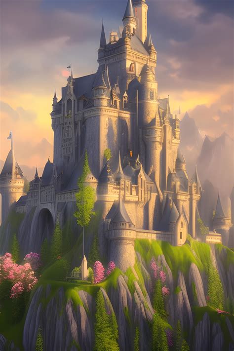 Captivating magical citadel